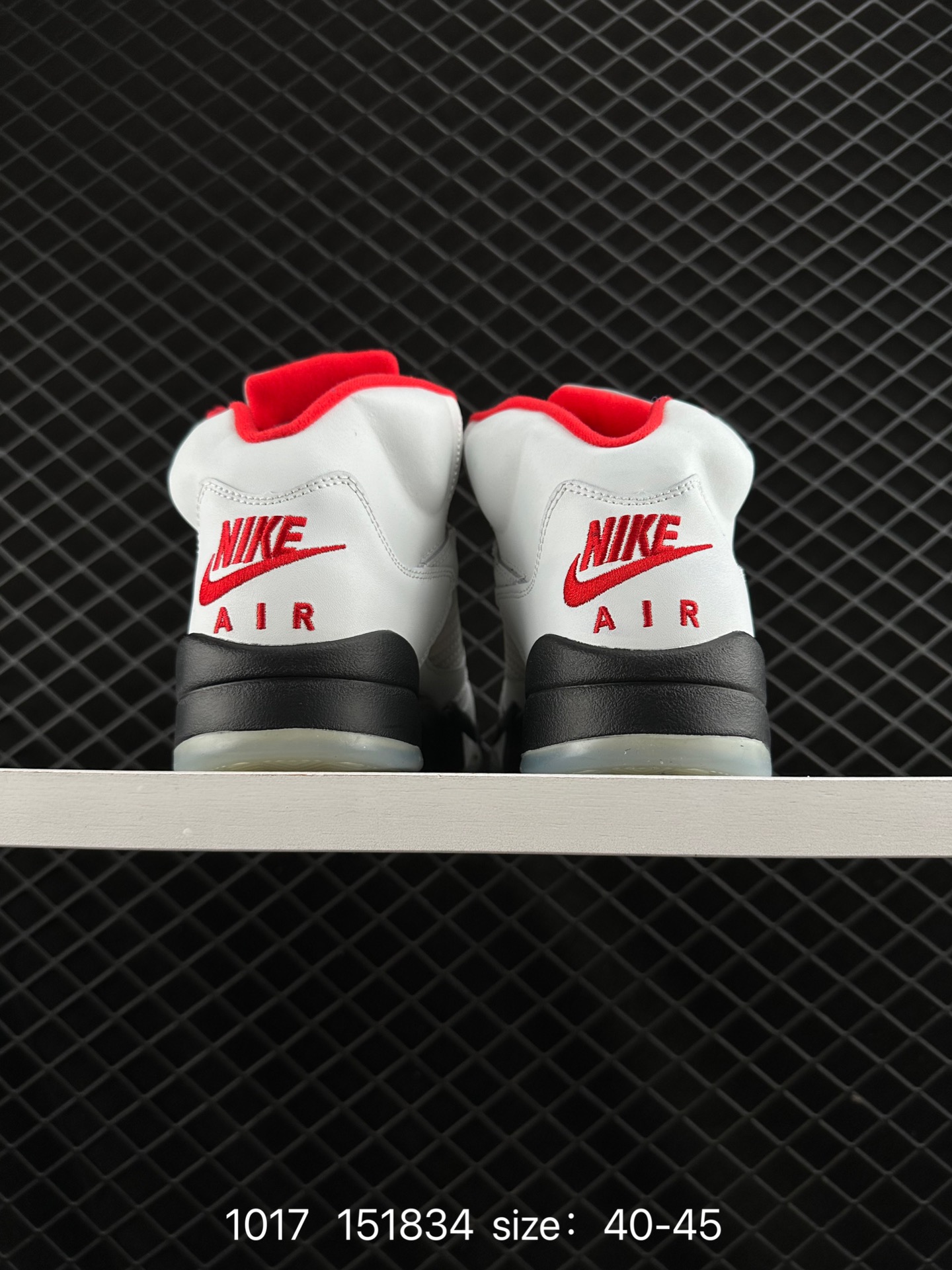 AIR JORDAN 5 fire red “